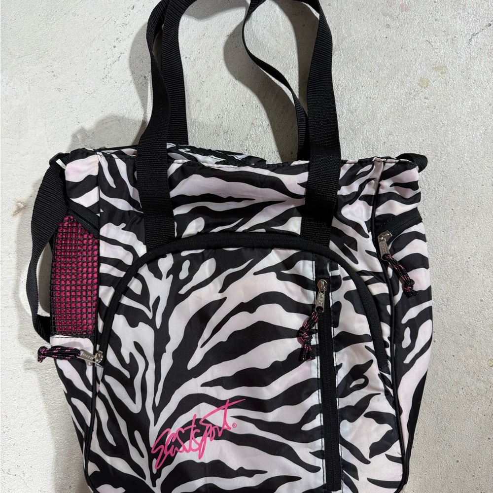 Eastsport Zebra print Multi-use Bag